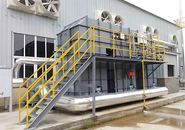制藥廢氣風(fēng)量小、濃度高直接燃燒處理工程